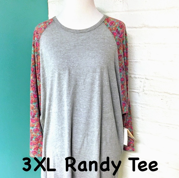 LuLaRoe Tops - ❤️NEW BASEBALL TEE SHIRT SIZE 3XL